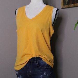 J Crew Loose Fit V Neck Tank Top